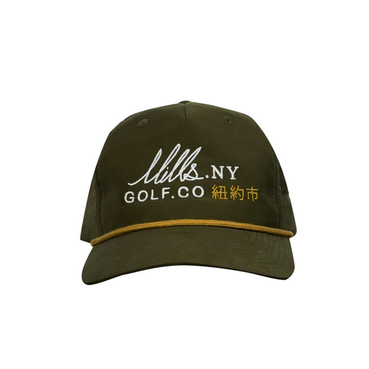 Golf. Co NYC Snapback Army Green